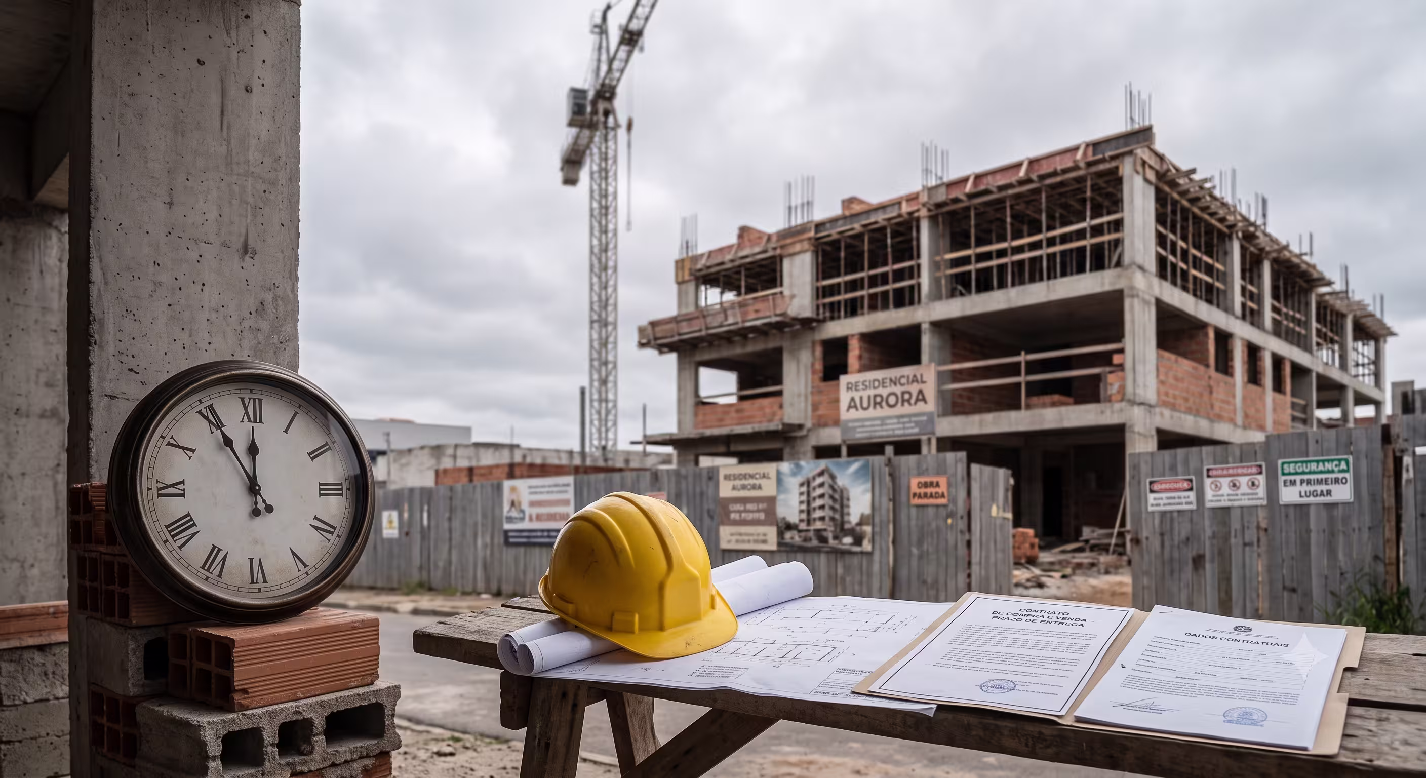 A construtora atrasou a obra. Quais são meus direitos?